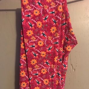‼️SOLD‼️ Lularoe TC Floral Leggings